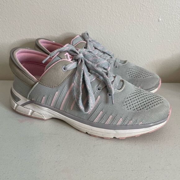 Zeba Grey Slip On Hands Free Sneakers Size 11 - Picture 4 of 16